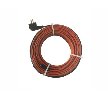 Topný kabel s termostatem e-warm 17 W/m (na potrubí)