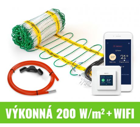 Zvýhodněná sada rohože s termostatem Turbo KIT WiFi